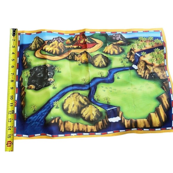 Jurassic Dinosaur Zoo Animal Figures Play Set with Mat 50+ PCS Realistic - Picture 4 of 14